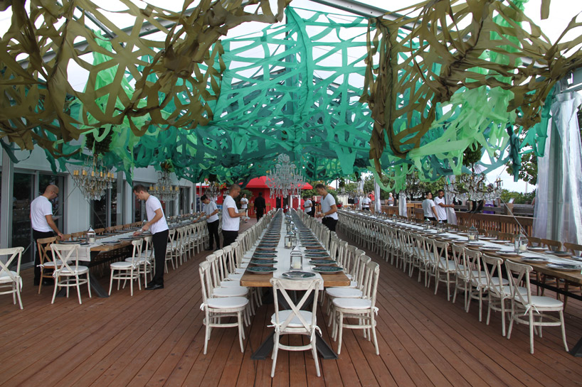 banana chandeliers design miami by gonzalo fuenmayor at faena district