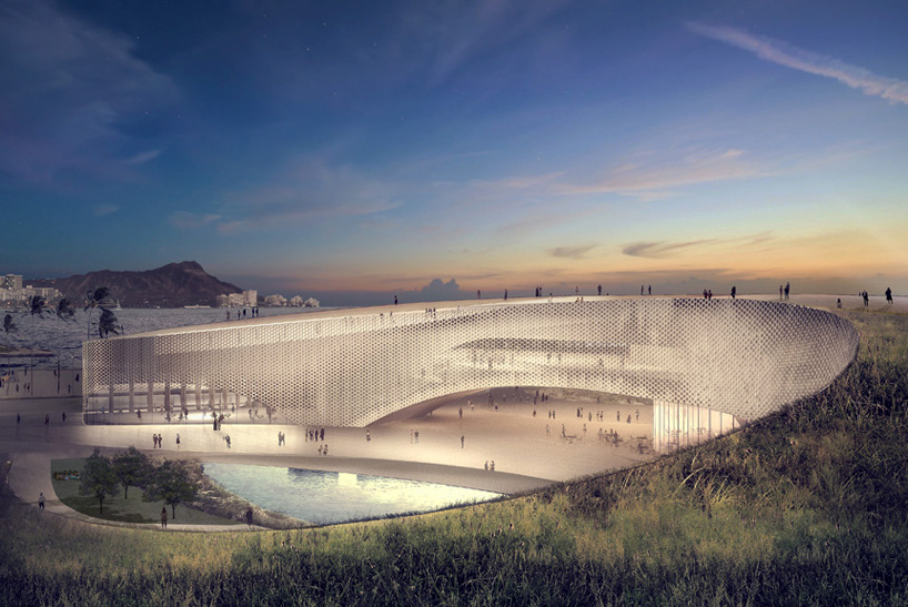 barack obama presidential center hawaii snohetta allied works designboom