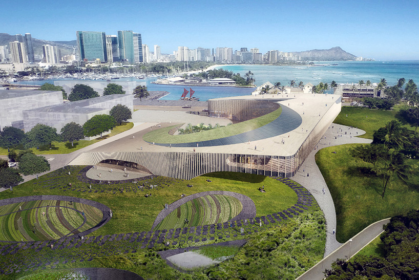 barack obama presidential center hawaii snohetta allied works designboom