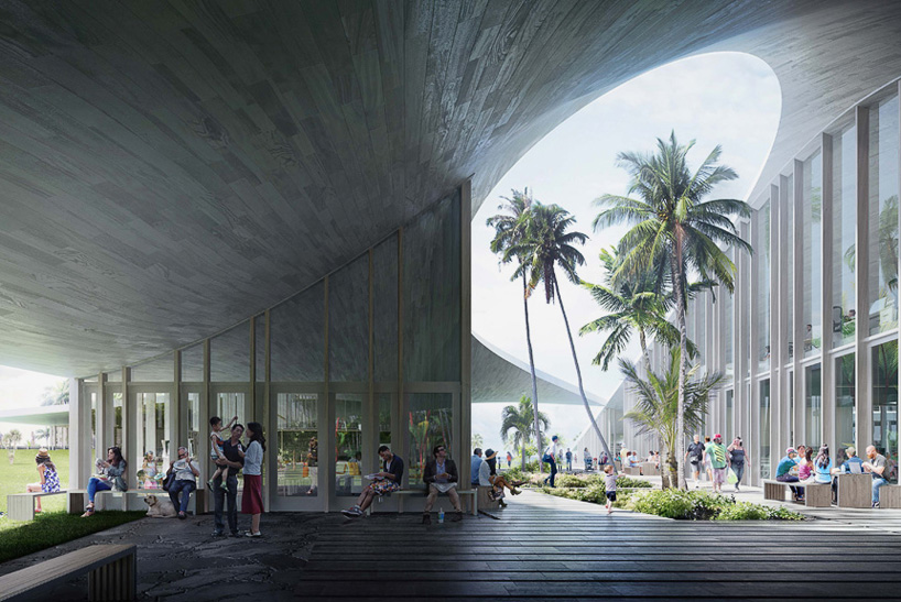 barack obama presidential center hawaii snohetta allied works designboom