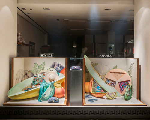 fruits of labour bethan laura wood windows for Hermès