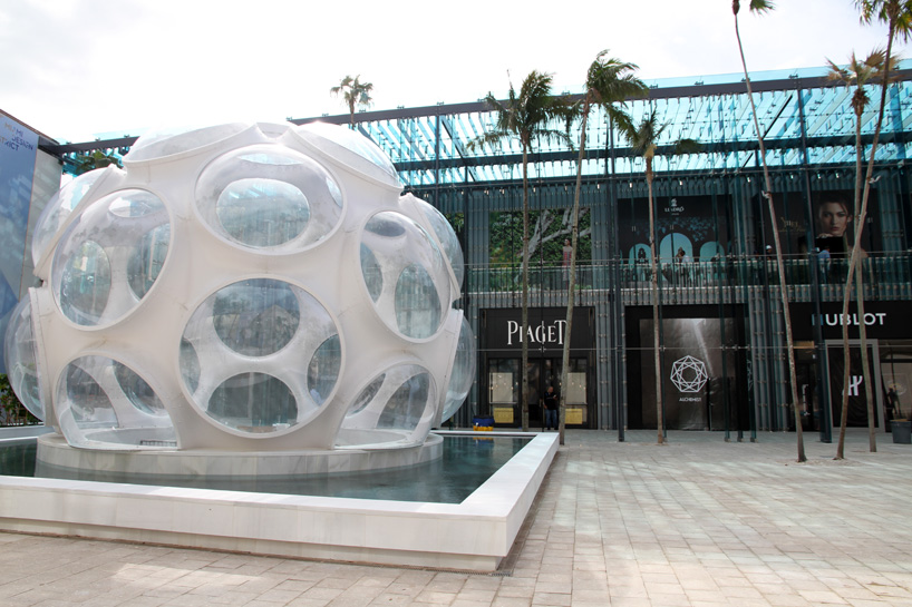 buckminster fuller fly's eye dome miami design district designboom