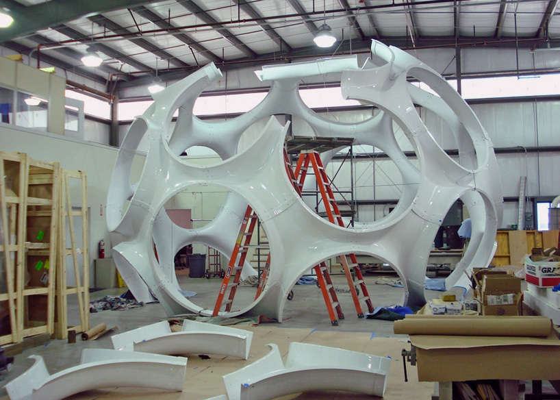 buckminster fuller fly's eye dome miami design district designboom