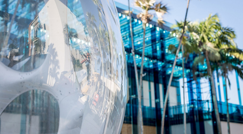 buckminster fuller fly's eye dome miami design district designboom
