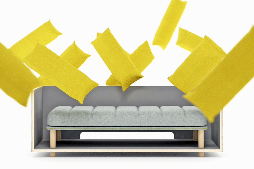 davide anzalone re-cinto sofa furniture designboom
