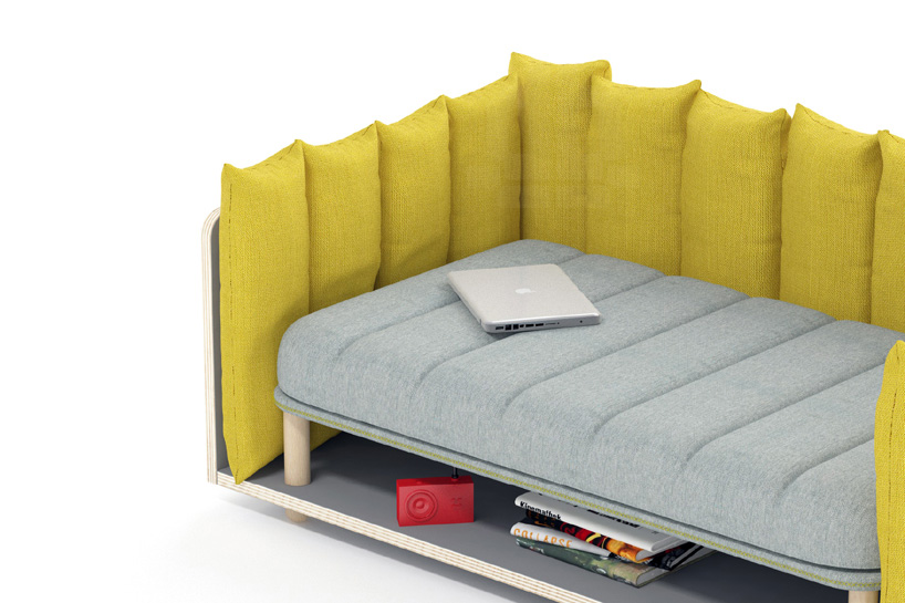 davide anzalone re-cinto sofa furniture designboom