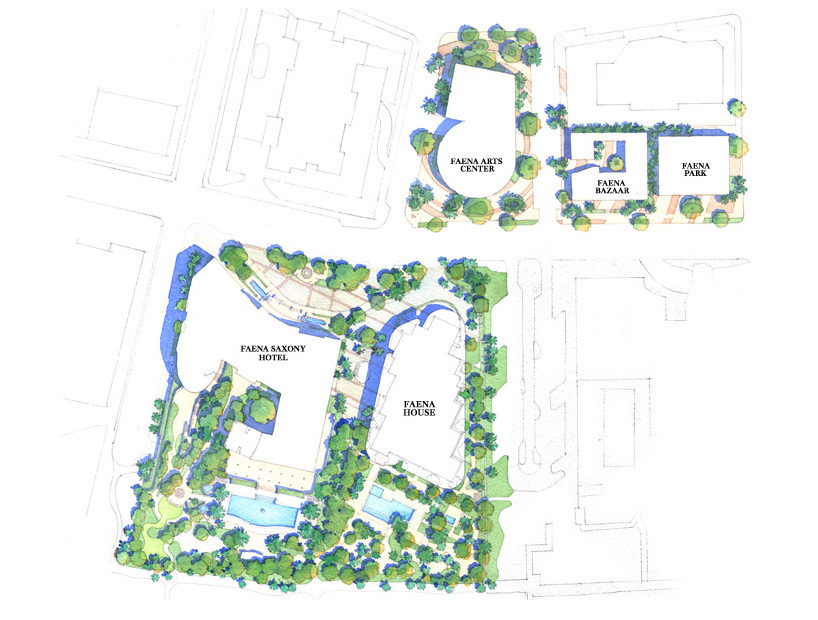 faena district miami beach model exhibition art basel designboom