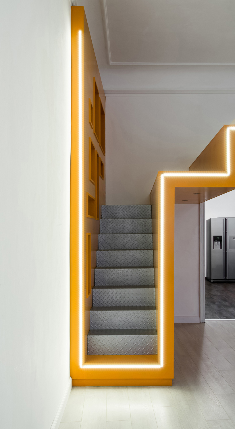 gergo peter batizi-pocsi youth to youth bedroom loft zigzagging ribbon budapest hungary