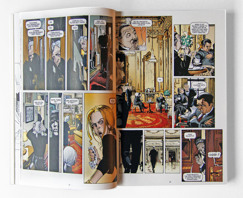 graphic artist igor kordey on his illustration + technique at belgrade design week