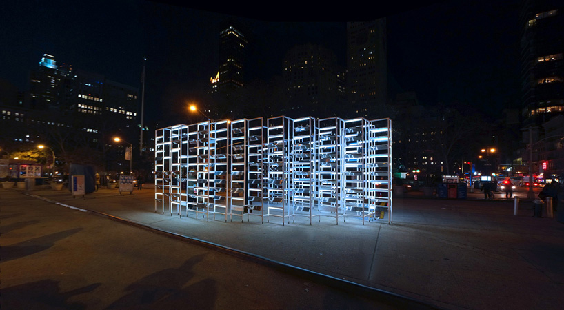 inaba new york light flatiron plaza designboom