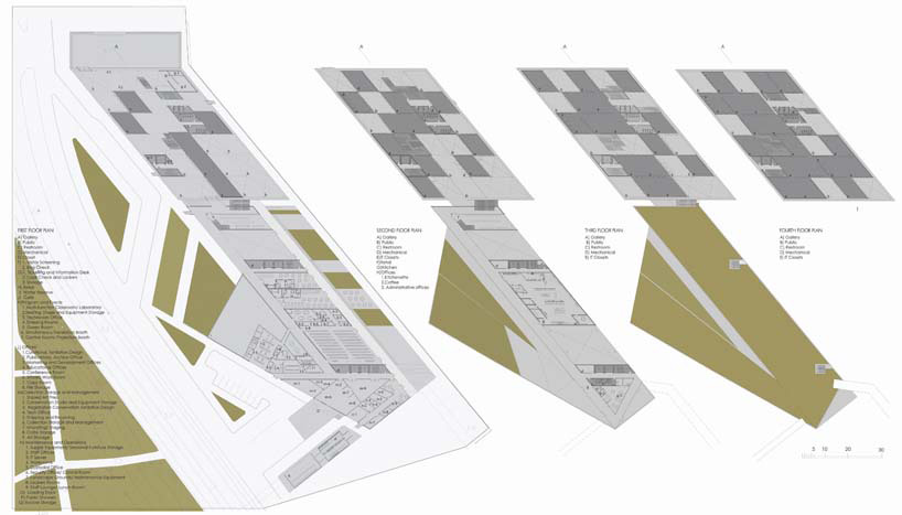 O1A guggenheim helsinki movable musum walls