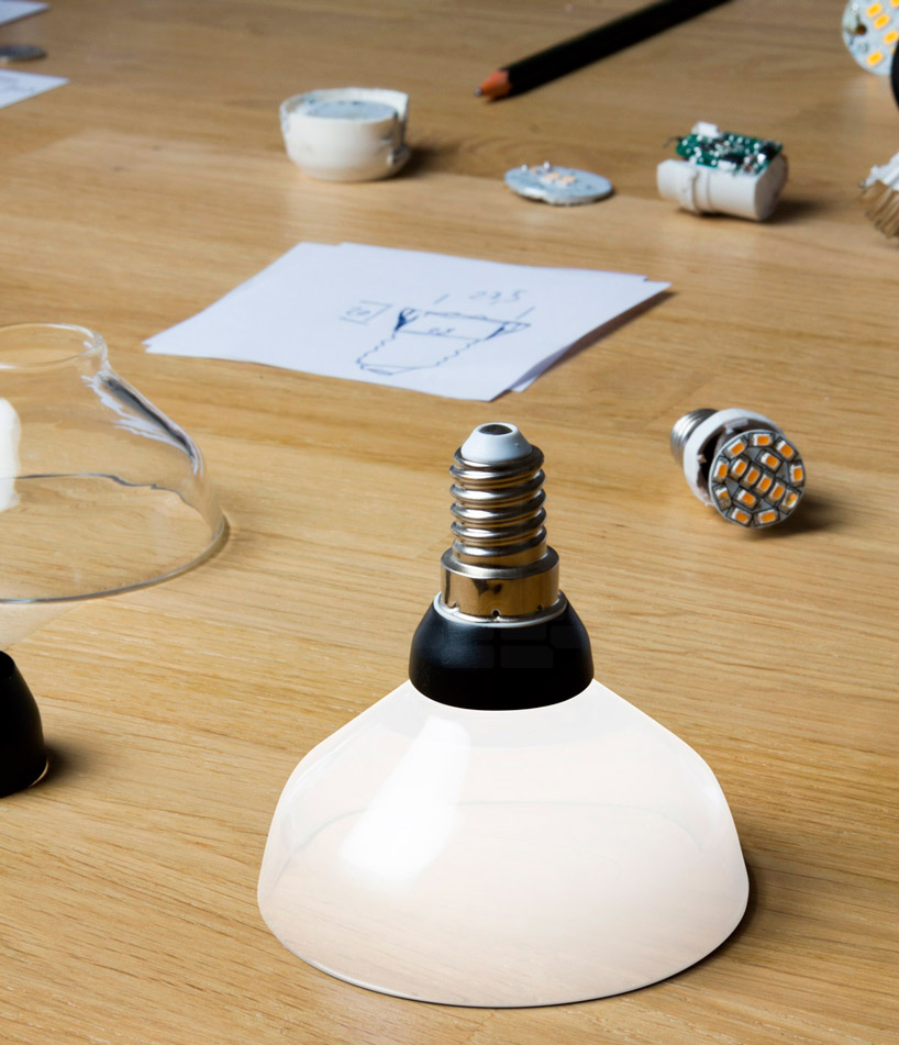 renaud defrancesco bulb lmp lampshade design