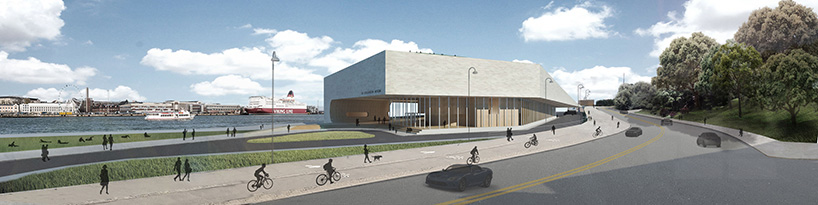 slade architecture urban living room guggenheim helsinki museum designboom