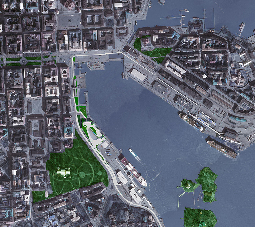 slade architecture urban living room guggenheim helsinki museum designboom