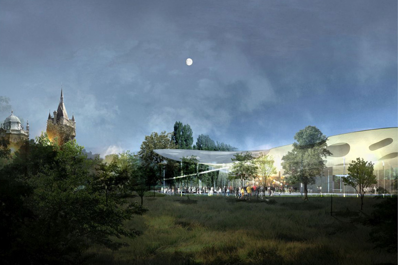 sou fujimoto liget budapest house of hungarian music designboom