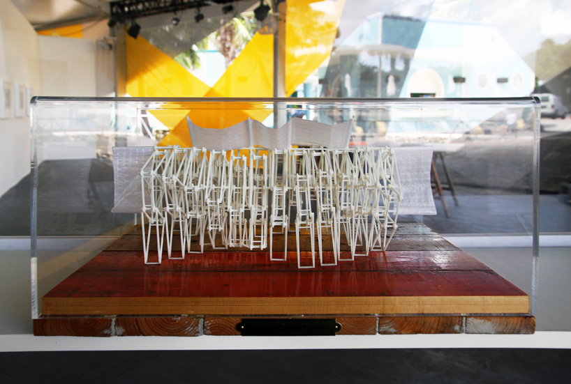 theo jansen's strandbeest adopt 3D printing at art basel miami beach