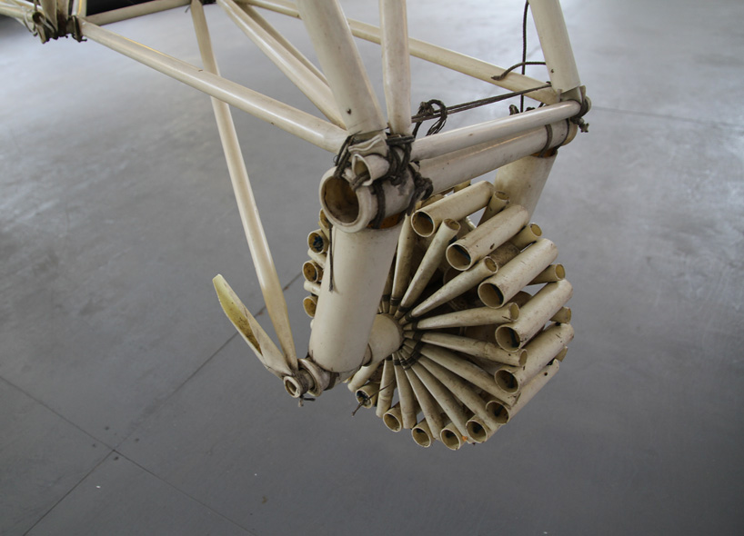 theo jansen's strandbeest adopt 3D printing at art basel miami beach