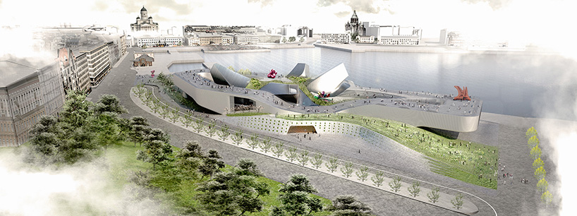 toshiki hirano wovenscape guggenheim helsinki museum competition