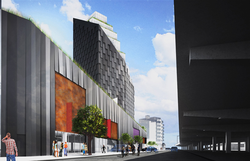 HWKN yotel tower brooklyn new york designboom