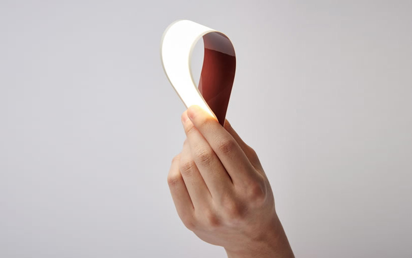 plastic-based LG CHEM OLED lighting panels offer improved flexibility