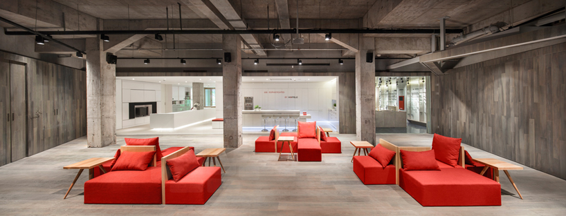 aim architecture hafele showroom shanghai china designboom