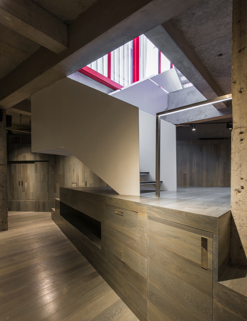 aim architecture hafele showroom shanghai china designboom