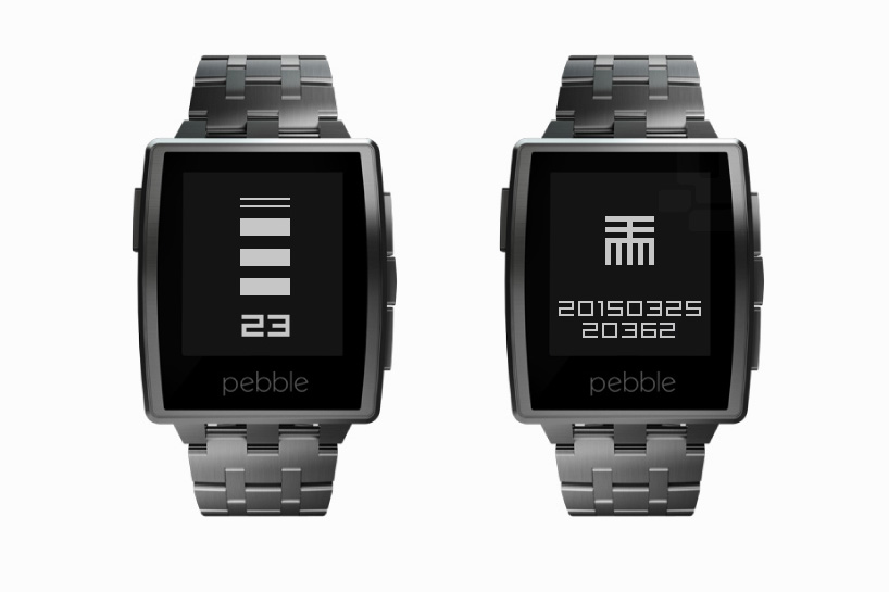 albert salamon michal zylinski ttmm faces pebble smartwatch designboom