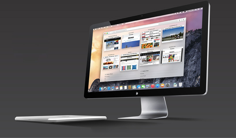 is apple mac touch screen