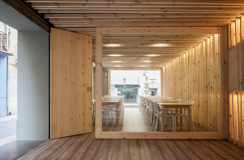 arnau estudi d’arquitectura terrassa de la brasera d'olot spain designboom