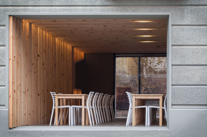 arnau estudi d’arquitectura terrassa de la brasera d'olot spain designboom