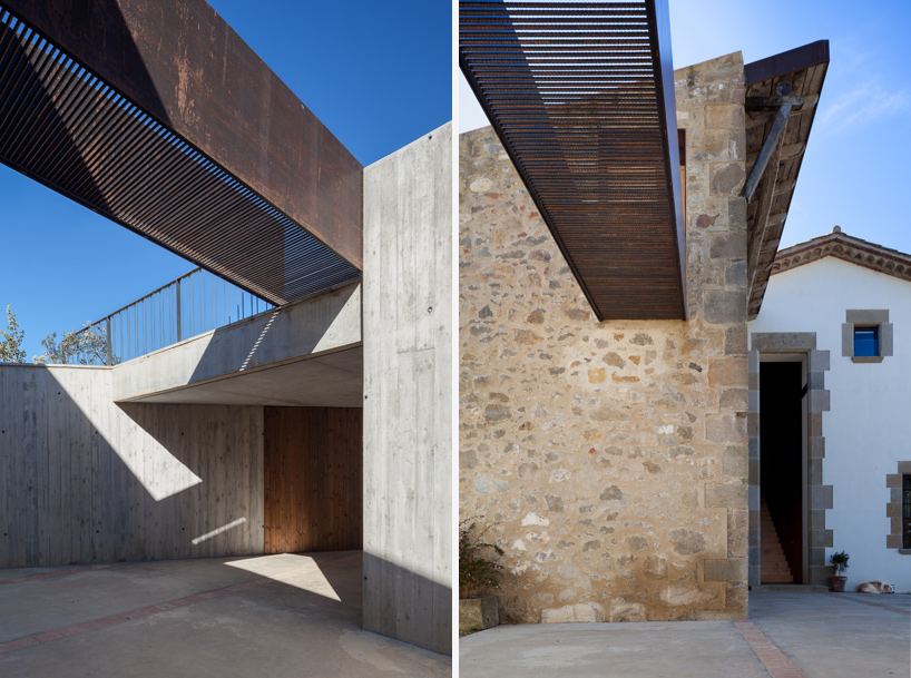 arnau verges tejero estudi d'arquitectura farm surroundings catalonia spain designboom