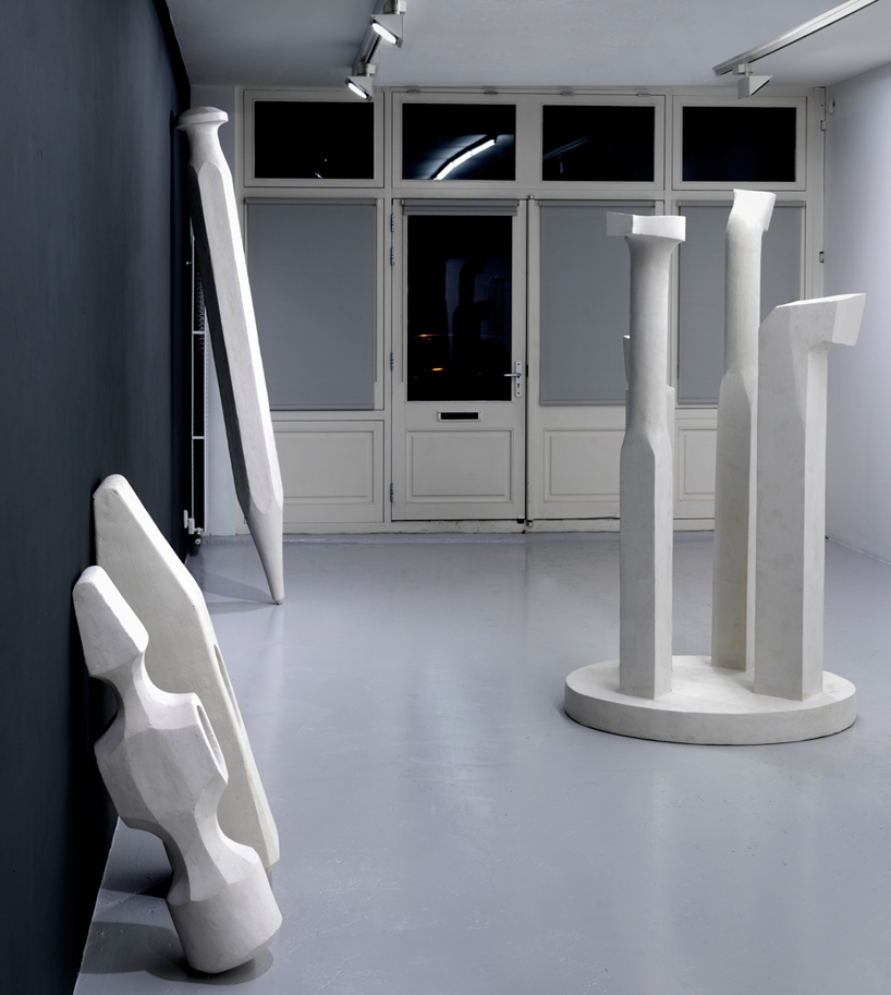 atelier van lieshout power hammer grimm gallery designboom 