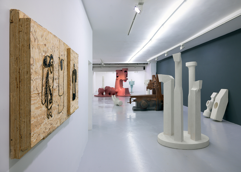 atelier van lieshout power hammer grimm gallery designboom 