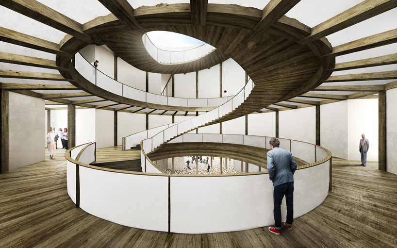 calma house of hungarian music városliget park wood folk craftsmanship designboom
