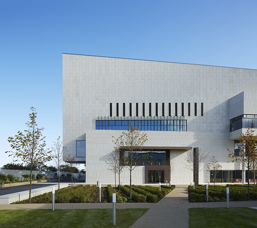carr cotter & naessens builds DLR lexicon library along harbor in ireland