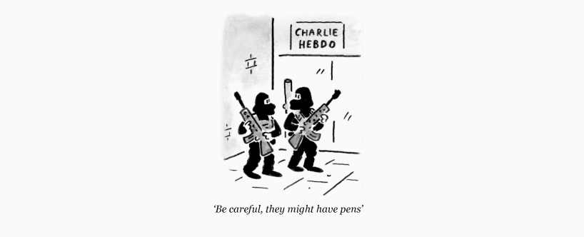 a collection of the most powerful charlie hebdo catoon responses