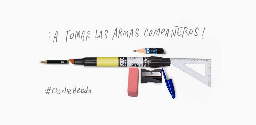 a collection of the most powerful charlie hebdo catoon responses