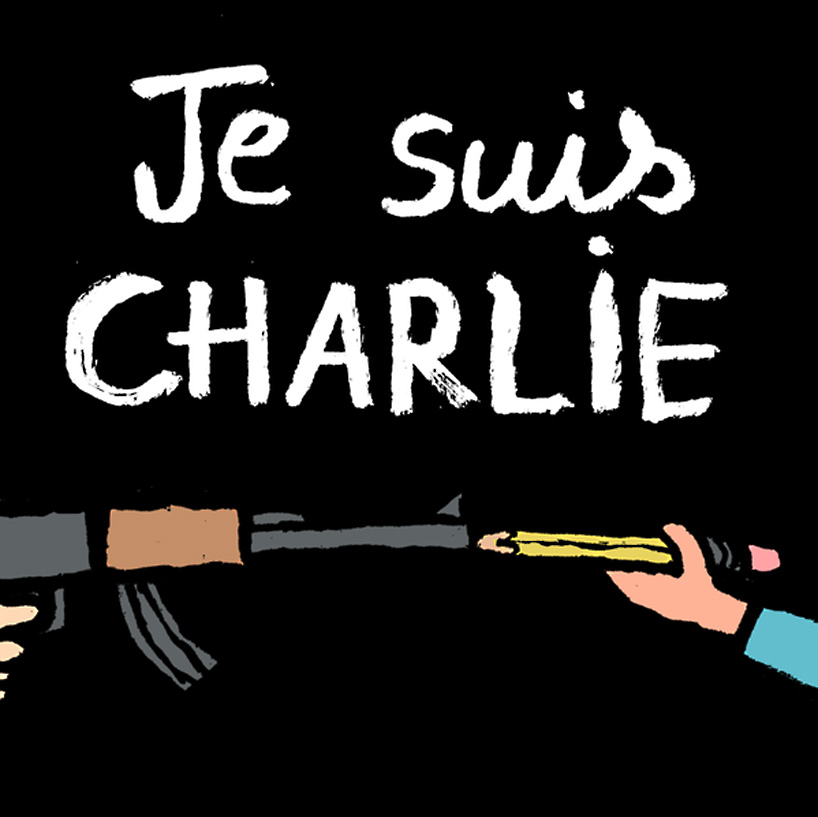 a collection of the most powerful charlie hebdo catoon responses