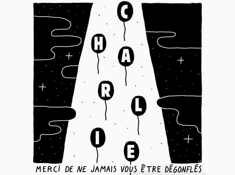 artists worldwide respond to charlie hebdo tragedy with powerful drawings