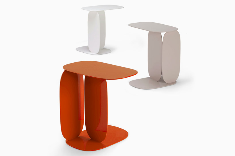 claesson koivisto rune caramel side table offecct stockholm furniture fair designboom