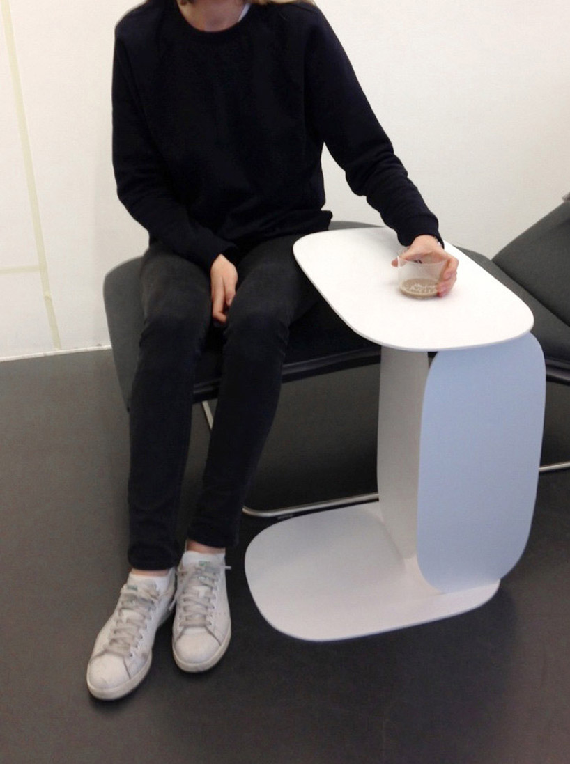 claesson koivisto rune caramel side table offecct stockholm furniture fair designboom