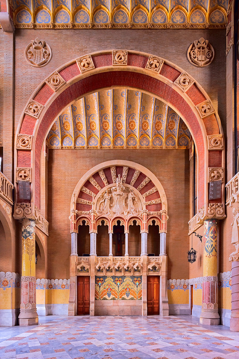 david cardelus sant pau renovation art nouveau barcelona spain designboom