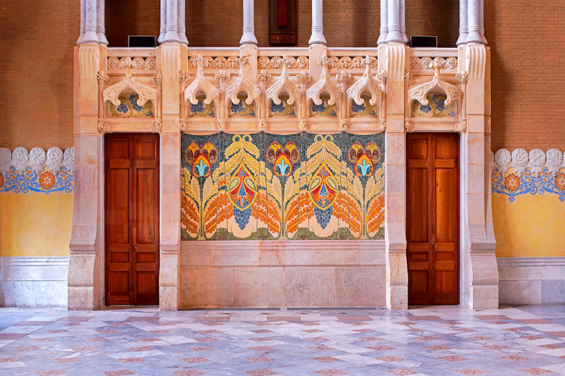 david cardelus sant pau renovation art nouveau barcelona spain designboom