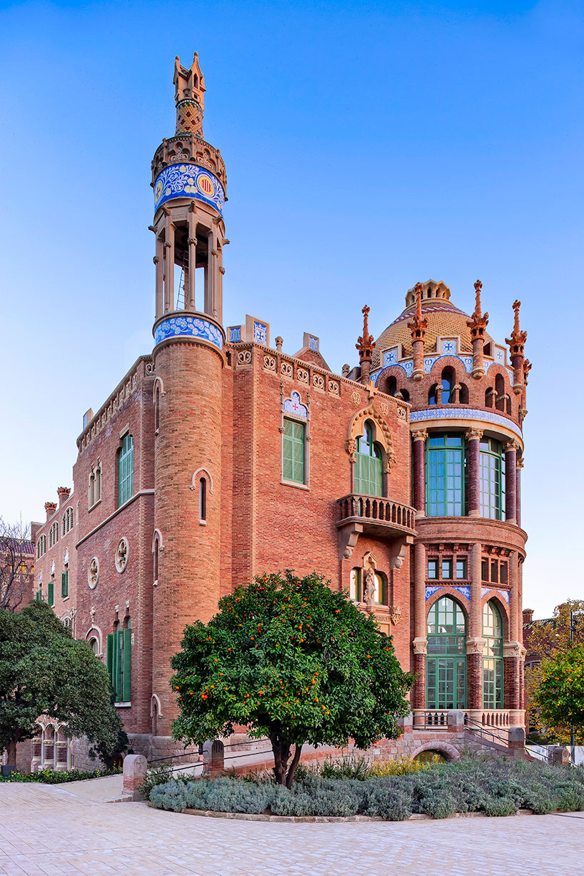 david cardelus sant pau renovation art nouveau barcelona spain designboom