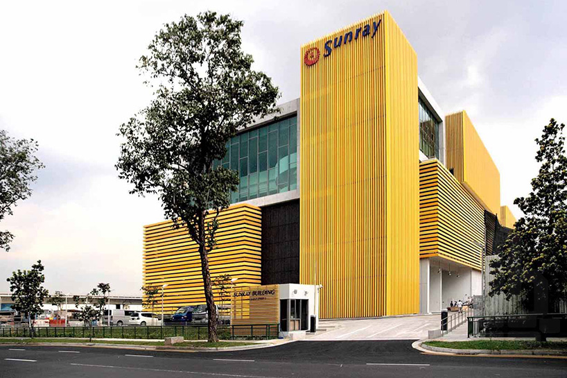 sunray woodcraft construction headquarters by DP architects