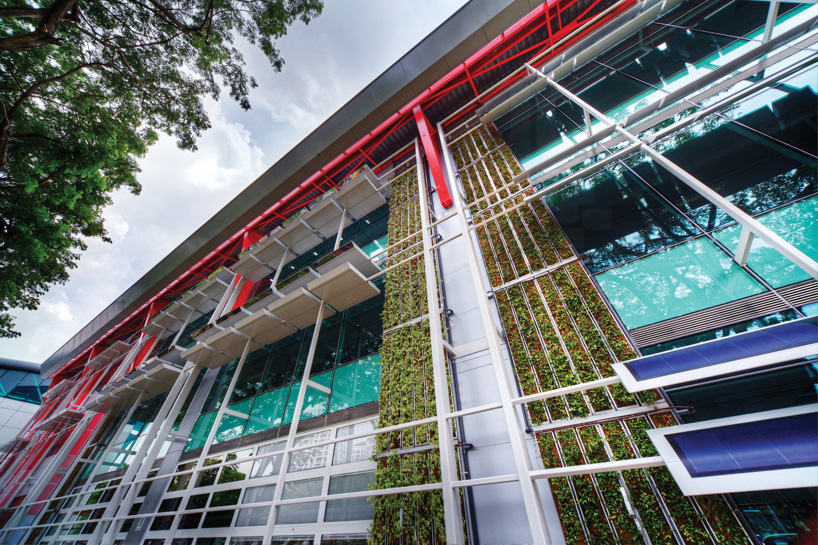 dp architects zero energy building bca academy singapore designboom