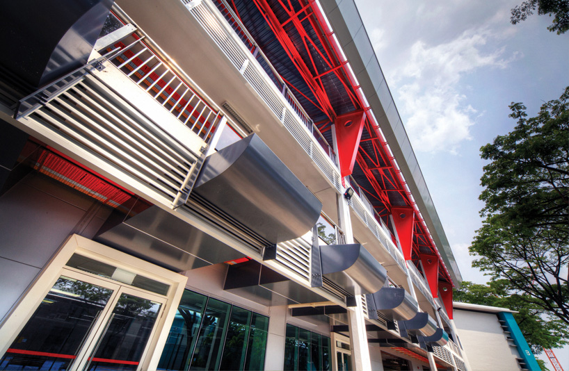 dp architects zero energy building bca academy singapore designboom