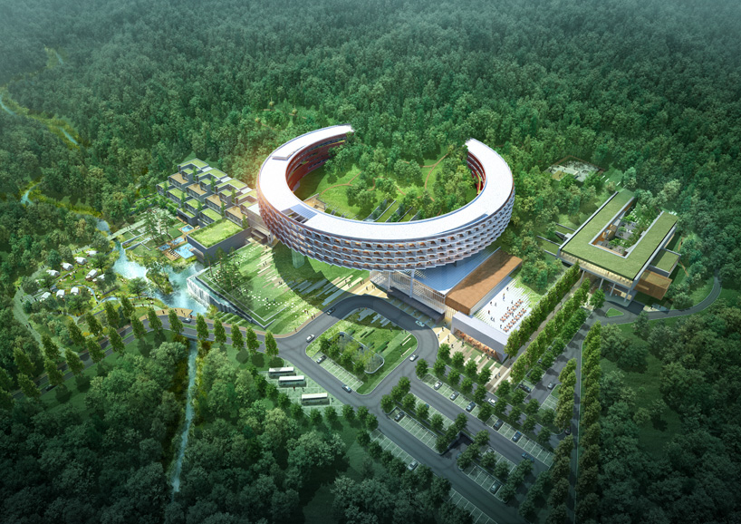 HAEAHN architecture c-project hotel culture center designboom