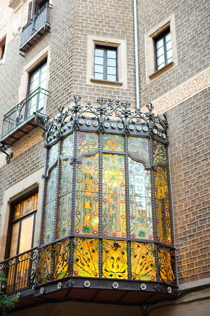 hash marihuana hemp canamo museum modernisme palace cannabis museum barcelona designboom