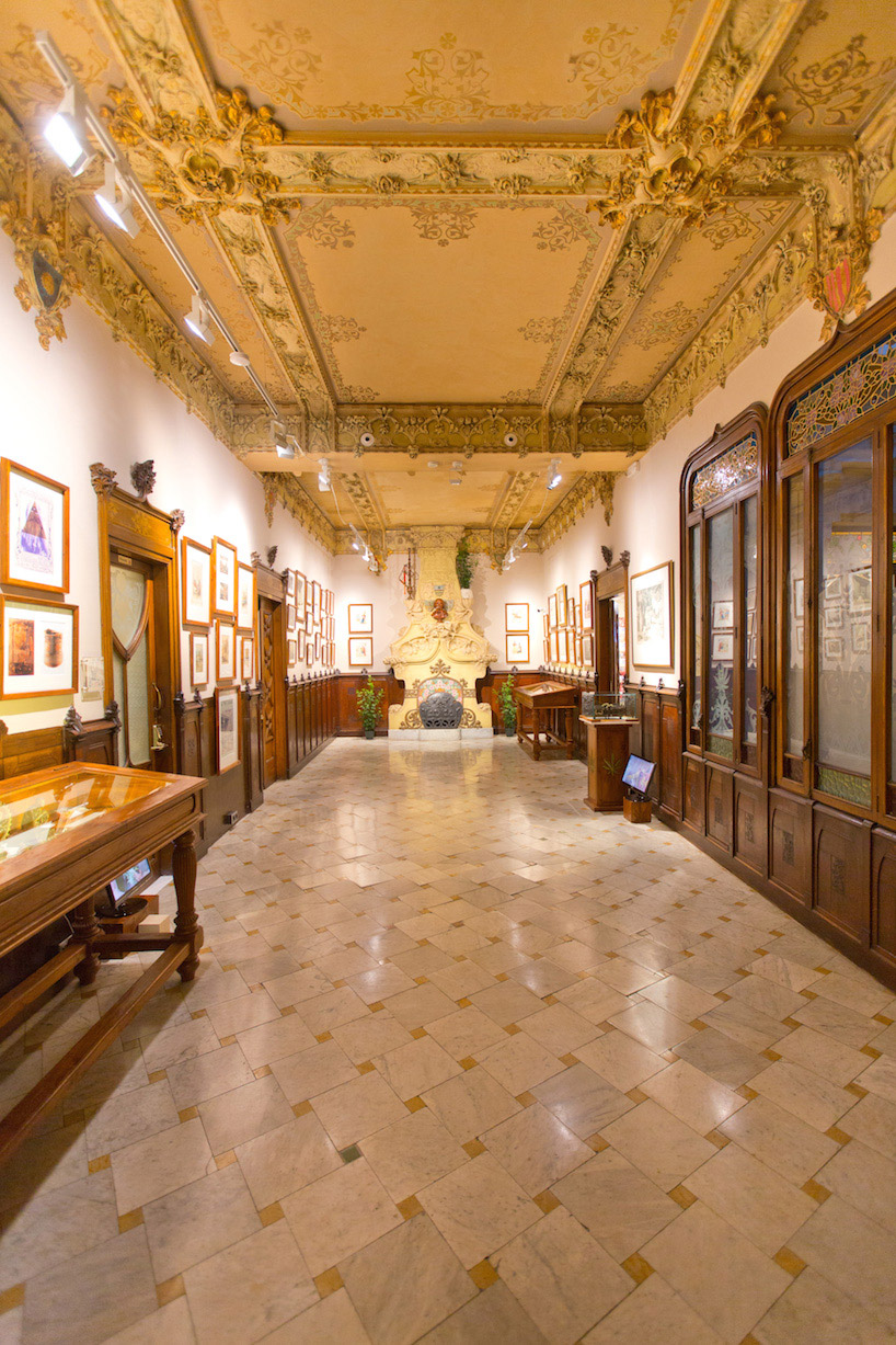 hash marihuana hemp canamo museum modernisme palace cannabis museum barcelona designboom
